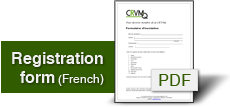 Registration form (PDF) French
